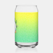 Slanke Scales and Tropical Fauna Wreatmonogram Blikvorm Glas (Links)