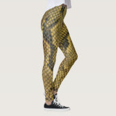 Slanke Skin Pattern Print Design Leggings (Rechts)