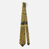 Slanke Skin Pattern Print Design Stropdas (Voorkant)