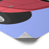 "Slanke sportwagen elegantie | 24x36 Poster | (Hoek)