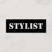 Slanke Stedelijke QR-code Mini Visitekaartje (Voorkant)