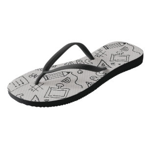Slanke teenslippers voor volwassenen