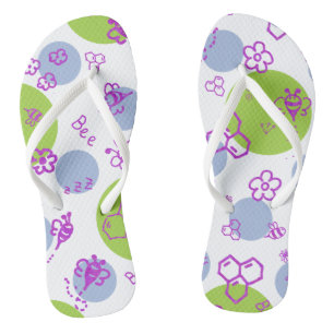 Slanke teenslippers voor volwassenen