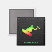 Slanke Wakeboarder Magneet (Voorkant / Achterkant)