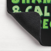 Slap mijn shamrock en noem me een Leprechaun. Muismat (Hoek)