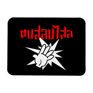 Slap U Gekke Dop Salop Salai in Thai Script = Magneet
