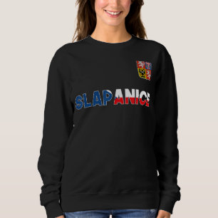 Slapanice Tsjechië Heart Flag Lion Coat a Trui