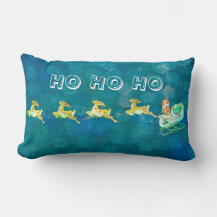 Slape HO HO HO op maat van kerstkerstkerstkerstker Kussen
