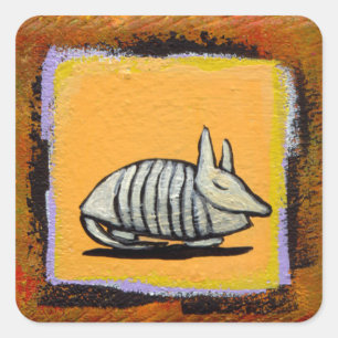 Slapen armadillo stickers leuke leuke originele ku