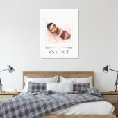 Slapen baby canvas afdruk (Insitu (Slaapkamer))