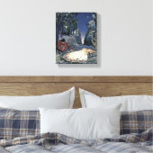 Slapen Beauty Princess  Magic Romance Canvas Afdruk (Insitu (Slaapkamer))