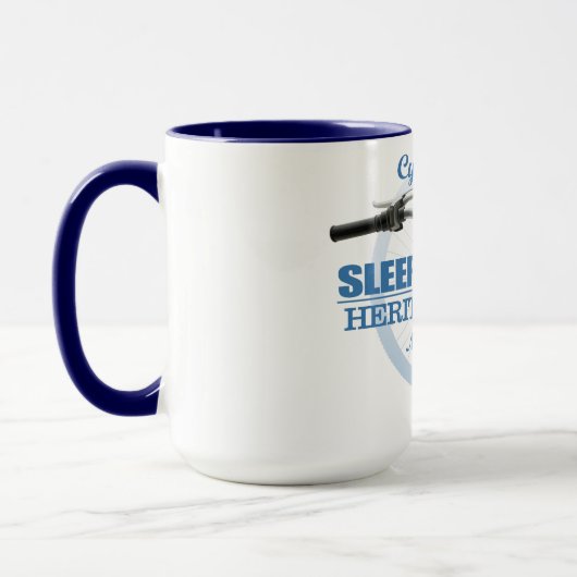 Slapen Beer HT (H2) Mok (Links)