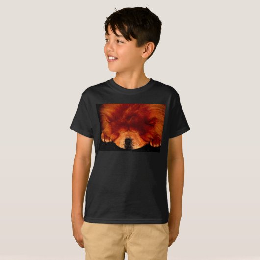 Slapen Chow Chow bccnm T-shirt (Voorkant volledig)