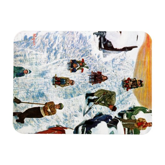 Slapen en uitgraven magneet (Horizontaal)