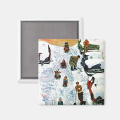 Slapen en uitgraven magneet (Voorkant / Achterkant)