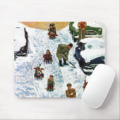 Slapen en uitgraven muismat (Met muis)