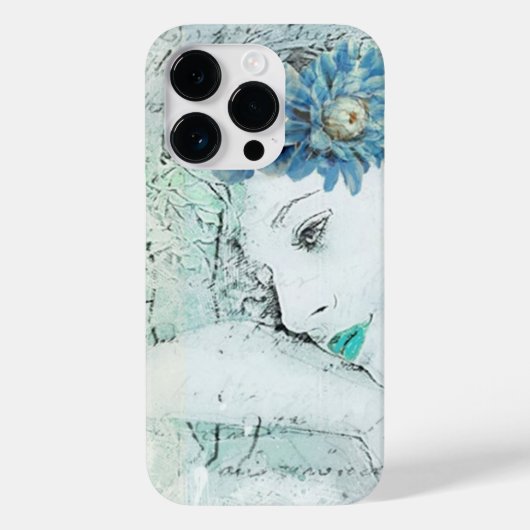 Slapen Groen Meisje Case-Mate iPhone Case (Achterkant)