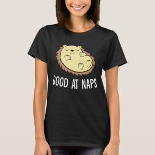 Slapen Hedgehog Goed bij Naps Napping Hedgehog Pa T-shirt