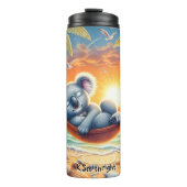 Slapen in Koala Beach Hammock Thermosbeker (Voorkant)