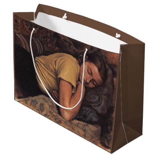 Slapen Katya (door Serebriakova) Groot Cadeauzakje (Achterkant Gekanteld)