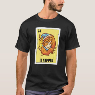 Slapen Loterij Ontwerp Mexicaanse Loterij El Nappe T-shirt