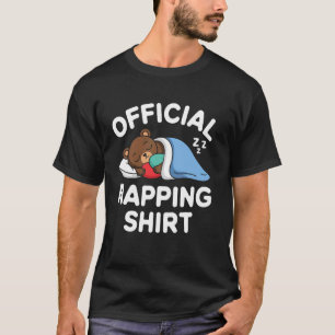 Slapen Officiële SlaapTijd Dag Beer Peuter Kindere T-shirt