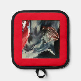 Slapen op zonnige ochtend Oven Mitts & Pot Holders Pannenlap