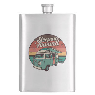 Slapen rond camper flacon