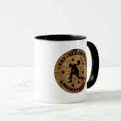 Slapen spelen basketbal  speler mok (Voorkant rechts)