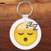 Slapend Face Emoji Sleutelhanger (Voorkant)