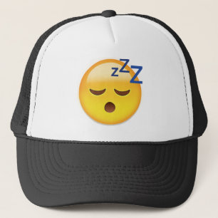 Slapend Face Emoji Trucker Pet