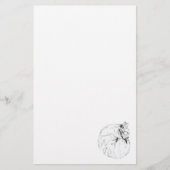 slapend Kat Briefpapier papier (Voorkant)