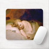Slapend kind (door Thomas Sully) Muismat (Met muis)