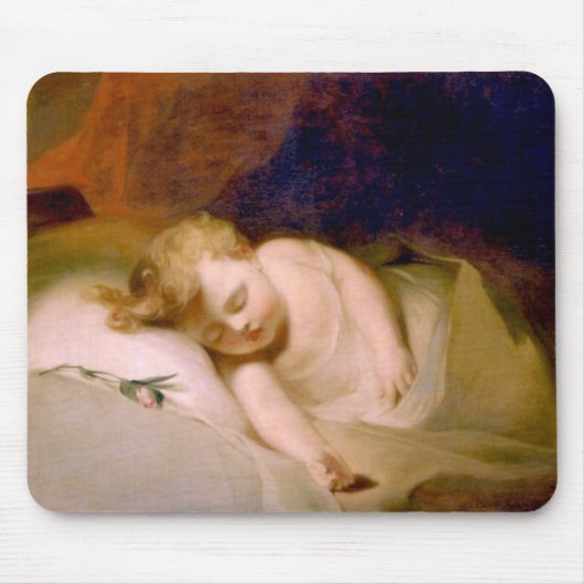 Slapend kind (door Thomas Sully) Muismat (Voorkant)