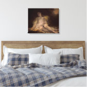 Slapende bacchante canvas afdruk (Insitu (Slaapkamer))