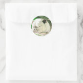 Slapende Bulldog Stickers (Tas)