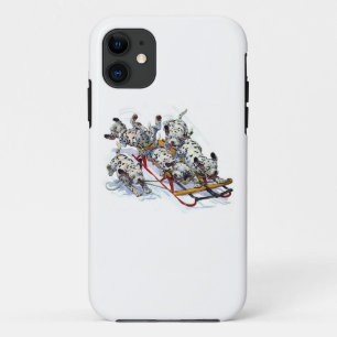 Slapende Dalmatische jongen iPhone 11 Hoesje