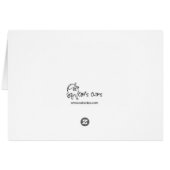 Slapende Eekhoorn Kaart (Achterkant Horizontaal)