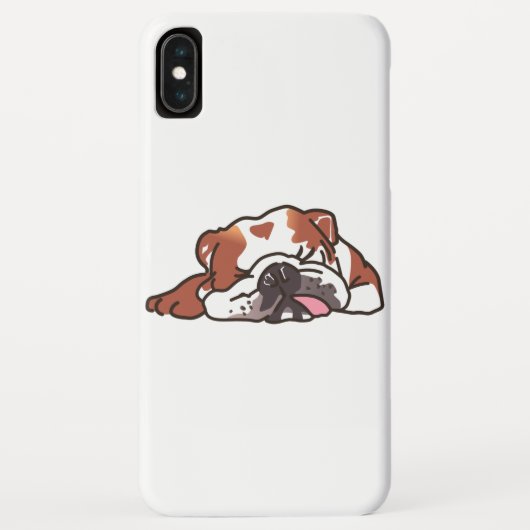 Slapende hond Case-Mate iPhone case (Achterkant)