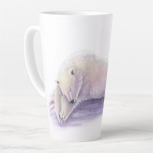 Slapende Ijsbeer van Molly Harrison Latte Mok