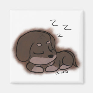 Slapende Luna Magneet