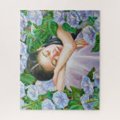 Slapende Moonflower Puzzle Legpuzzel (Verticaal)