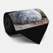 Slapende olifantenzegel stropdas (Opgerold)