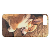 Slapende Pembroke Welsh Corgi dog Case-Mate iPhone Case (Achterkant (Horizontaal))