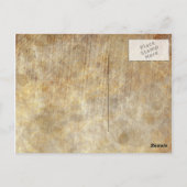 Slapende schoonheid briefkaart (Achterkant)