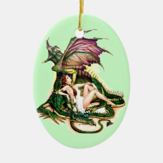 Slapende schoonheid keramisch ornament