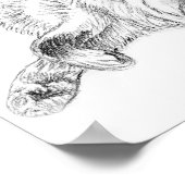 Slapende schoonheid poster (Hoek)