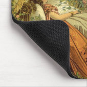  slapende schoonheid, Victoriaans feiltafels Muismat (Hoek)