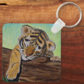 Slapende Sleutelhanger voor het schilderen van de  (Achterkant)