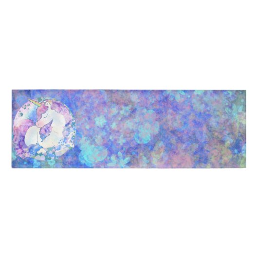 Slapende Unicorn Naambadge (Voorkant)